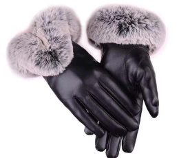 Jawalson Fashion Touch Warm Windproof Screen Leather Faux Full