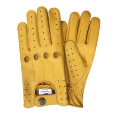 Jawalson soft leather men’s without lining driving Gloves