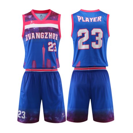 Custom-Sublimated-Blue-Basketball-Wear-Jersey-Latest-Basketball-Jersey-Design