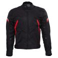 Jawalson 4-Seasons Motorcycle Jacket for Men CE Armored Waterproof