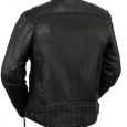 Jawalson Diamond Men’s Leather Motobike Jacket